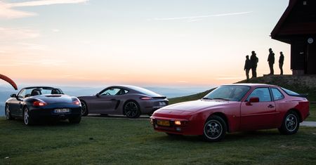 Test: Porsche 944, 986 Boxster S i 718 Cayman GTS na najbardziej krętej drodze w Polsce