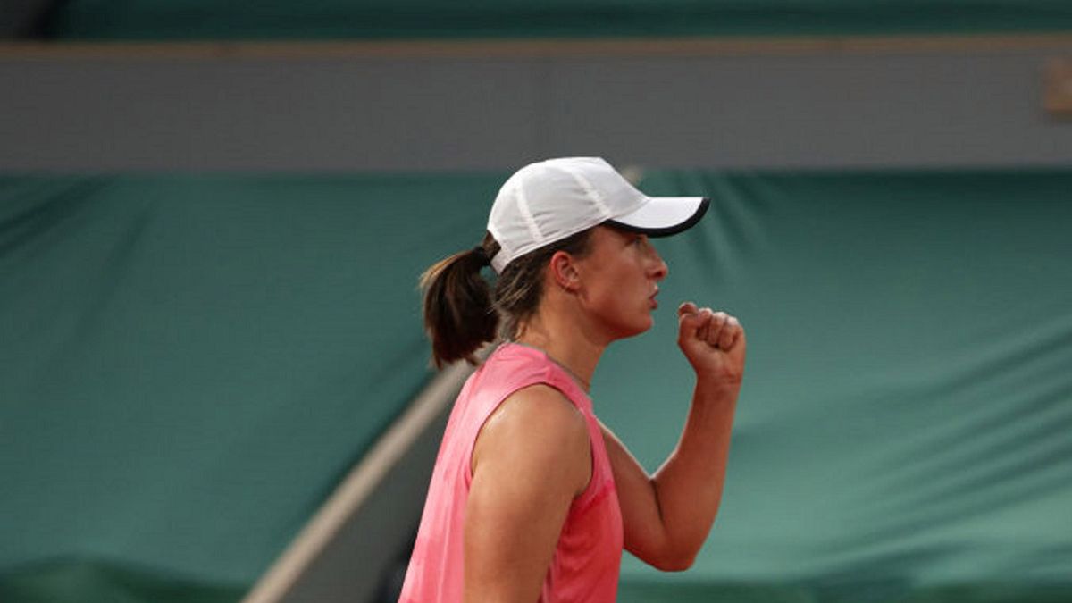 Getty Images / Adam Pretty / Na zdjęciu: Iga Świątek