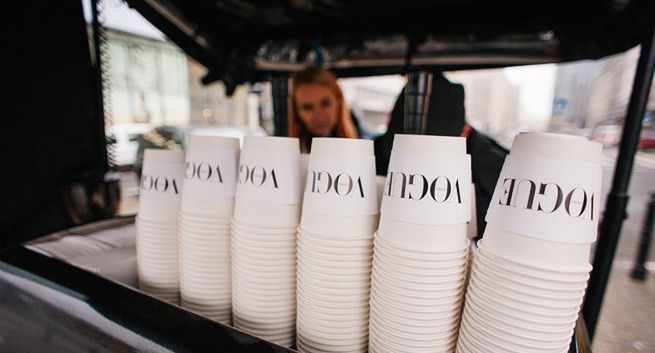 „Vogue Polska” promował się mobilnymi kawiarniami