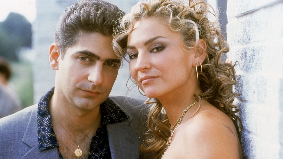 Michael Imperioli jako Christopher Moltisanti i Drea de Matteo w roli Adriany La Cervy w megahicie HBO "Rodzina Soprano"