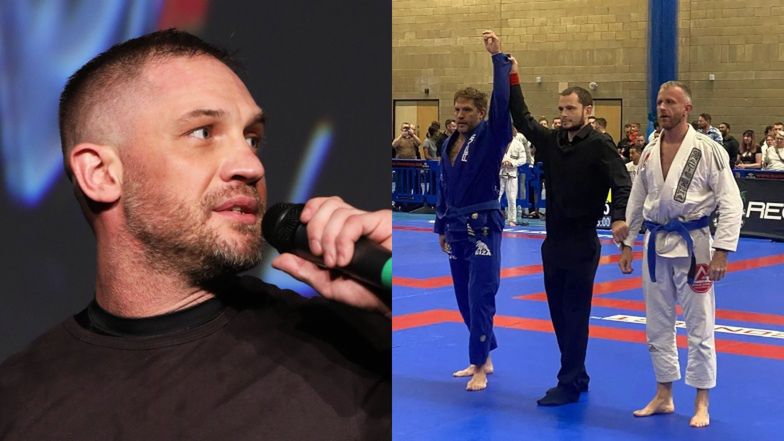 45-letni Tom Hardy zdobył ZŁOTY MEDAL na mistrzostwach brazylijskiego jiu-jitsu! "On naprawdę ma niebieski pas"