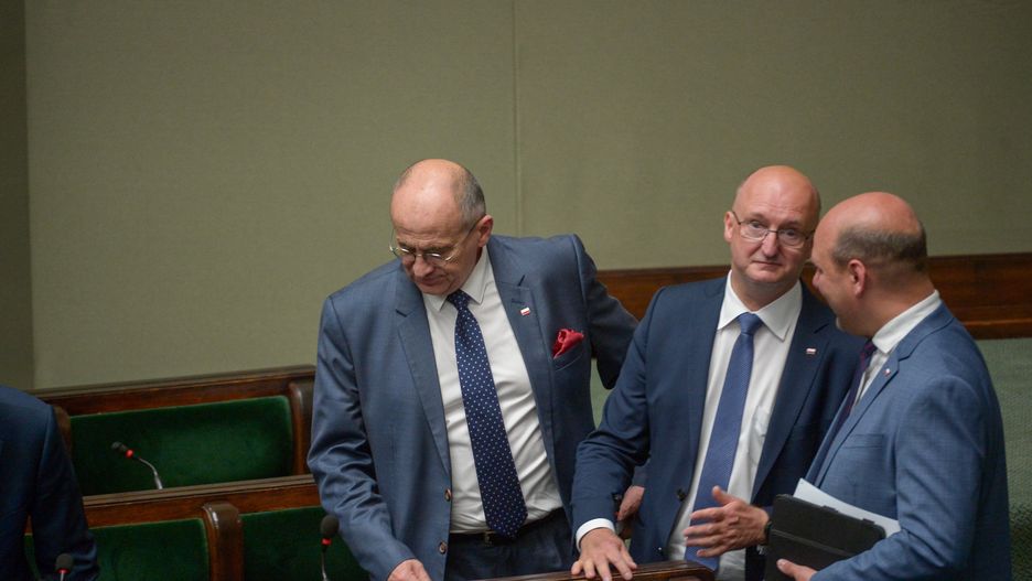 Zbigniew Rau, Piotr Wawrzyk i Szymon Szynkowski vel Sęk