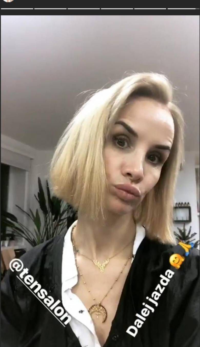 Viola Kołakowska została blondynką