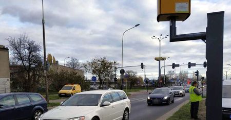 Nowy fotoradar w Łodzi. 180 mandatów w ciągu doby