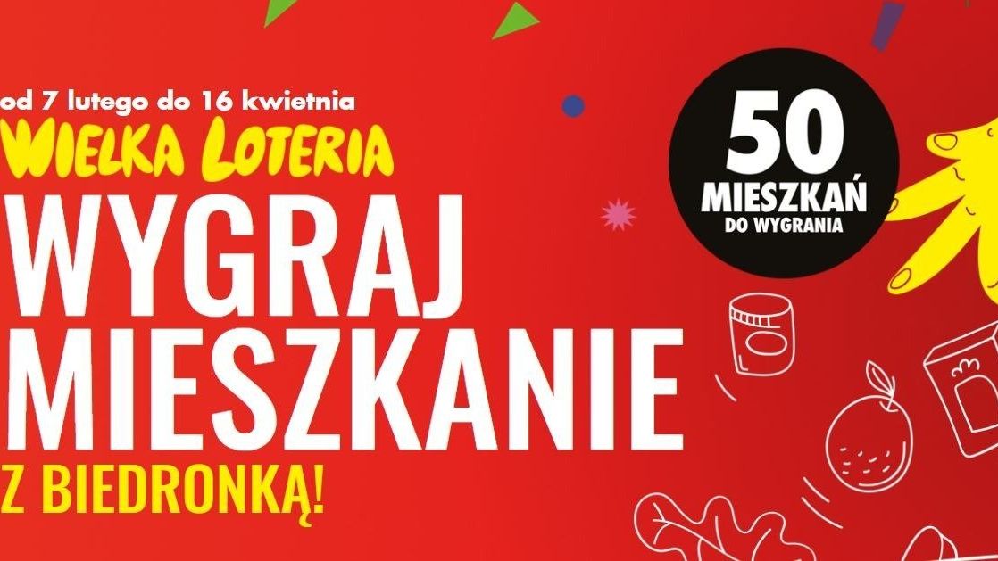 Biedronka loteria wyniki losowania 15.02