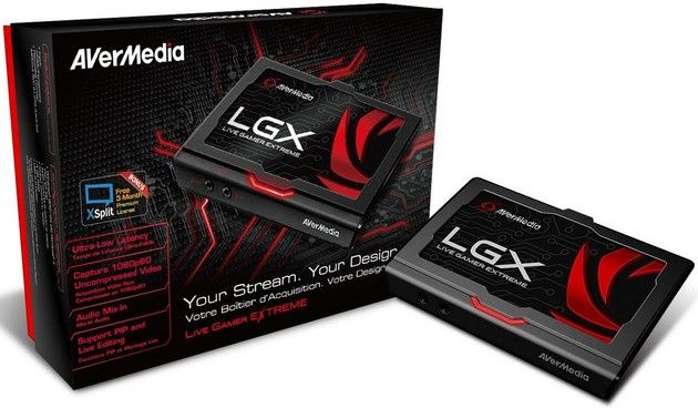 AVer Media LGX zestaw