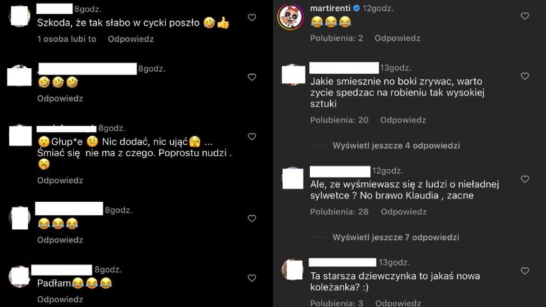 Klaudia Halejcio podzieliła internautów swoim żartem