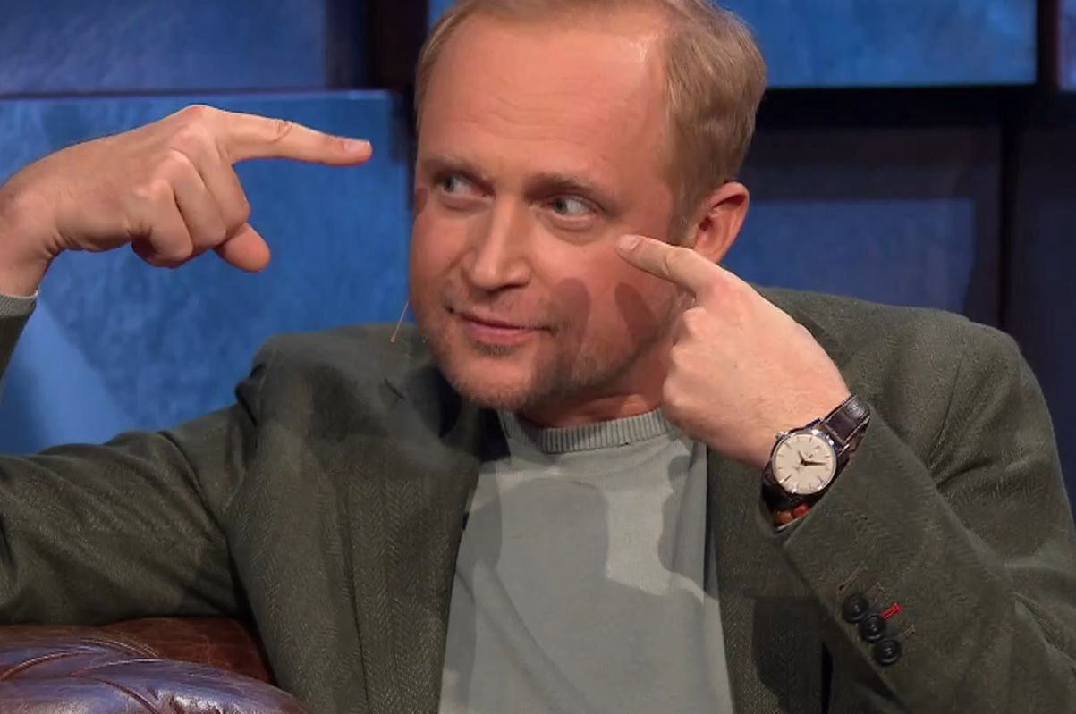 Piotr Adamczyk w programie Kuby Wojewódzkiego