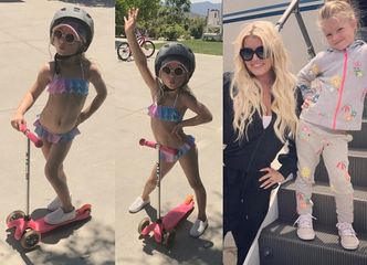 Jessica Simpson zaatakowana przez internautów przez… zdjęcia córki w bikini (FOTO)