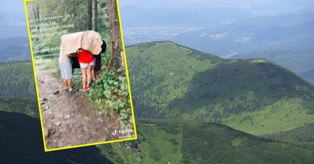 Instruktor nie wytrzymał. Pokazał, co robią turyści w Beskidach
