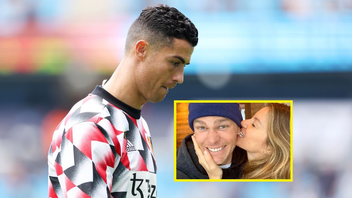 Cristiano Ronaldo oraz Tom Brady z żoną
