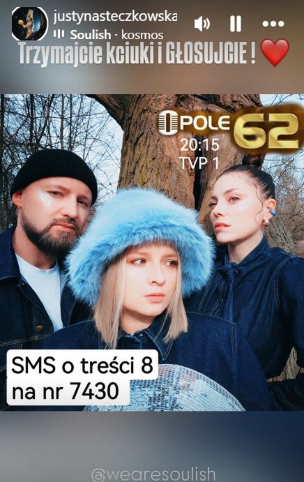 Wpis Justyny Steczkowskiej na Instagramie