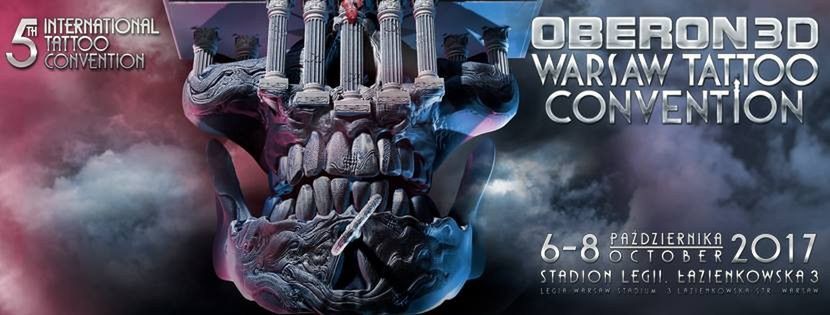 Zapraszamy na 5. edycję OBERON 3D WARSAW TATTOO CONVENTION