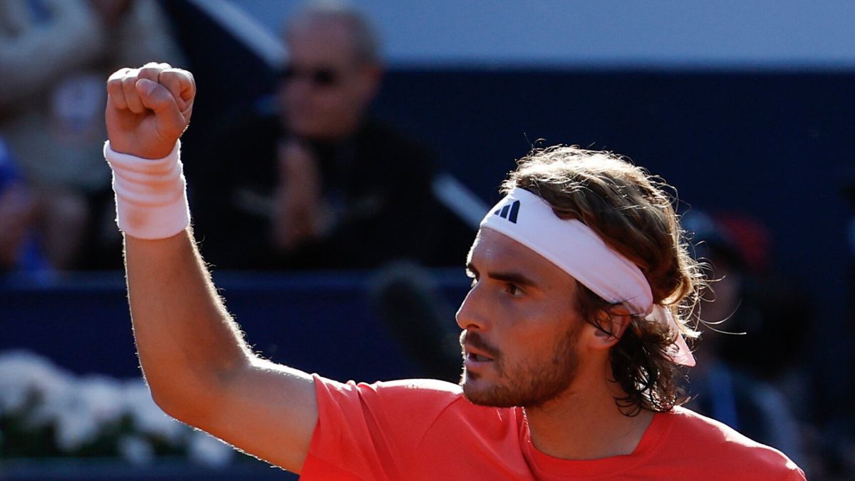 PAP/EPA / Alberto Estevez / Na zdjęciu: Stefanos Tsitsipas