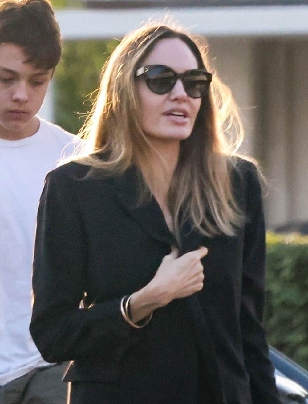 Angelina Jolie zabrała dzieci do kawiarni