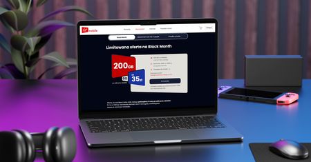 Virgin Mobile startuje z Black Month: 200 GB w abonamencie, 5G i brak długoterminowych zobowiązań