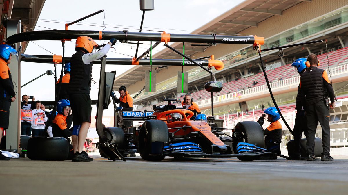 Materiały prasowe / McLaren / Na zdjęciu: pit-stop w wykonaniu McLarena