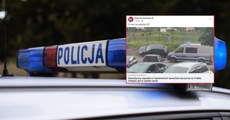 Samochód stoczył się na 11-latka. Dramat w Częstochowie