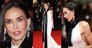 Niepokojąco szczupła Demi Moore eksponuje WYSTAJĄCE ŻEBRA na festiwalu w Cannes (ZDJĘCIA)