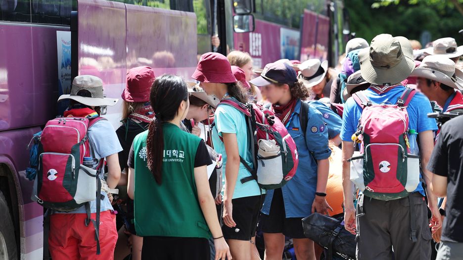 Trwa ewakuacja uczestników Światowego Zlotu Skautów Jamboree w Korei Południowej