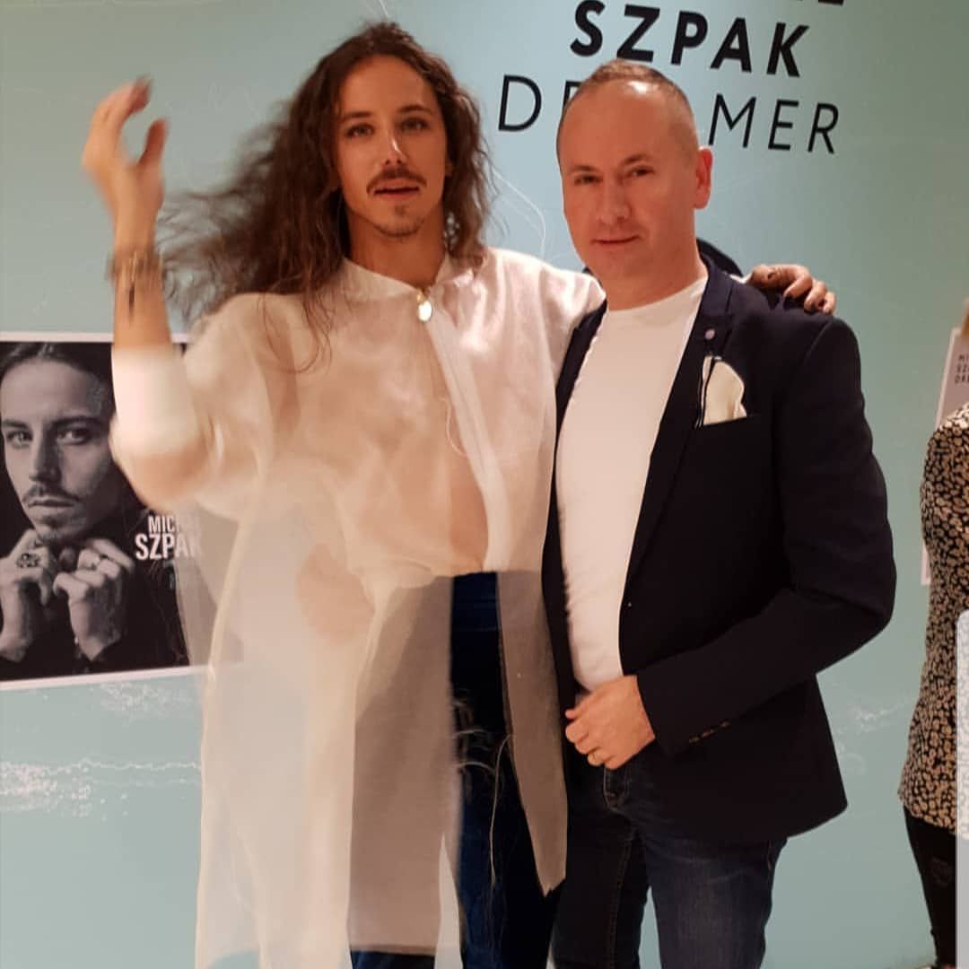 Michał Szpak i Norbert Dąbek
