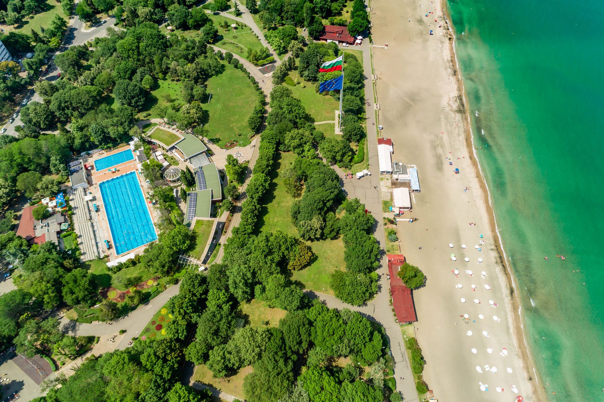 Wybrzeże Bułgarii zachwyca piaszczystymi plażami