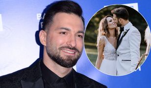 Rafał Maślak wspomina ślub z Kamilą Nicpoń. Para obchodzi drugą rocznicę
