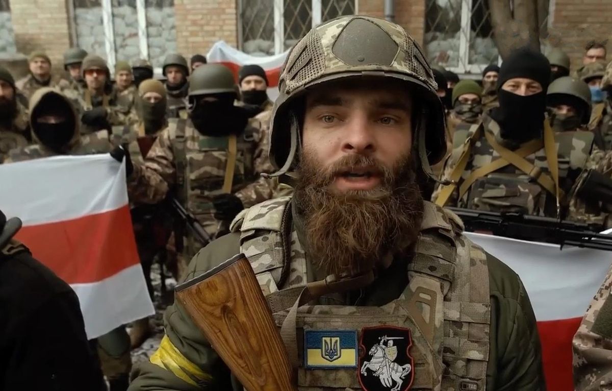 Agresja Rosji na Ukrainę. Powstał samodzielny oddział białoruskich ochotników. Mają bronić Kijowa 