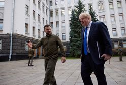Boris Johnson w Kijowie. Wideo hitem w sieci. "Jeden z najwspanialszych filmów"