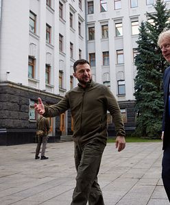 Boris Johnson w Kijowie. Wideo hitem w sieci. "Jeden z najwspanialszych filmów"