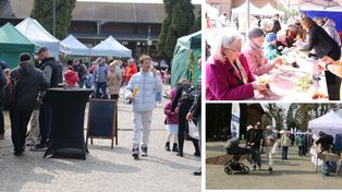 Jarmark Wielkanocny 2026 w Ciechocinku. Drugi dzień przyciągnął tłumy mimo mniejszej liczby stoisk