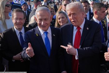 Netanjahu chce realizować wspólny plan z Trumpem. "Współpracujemy"