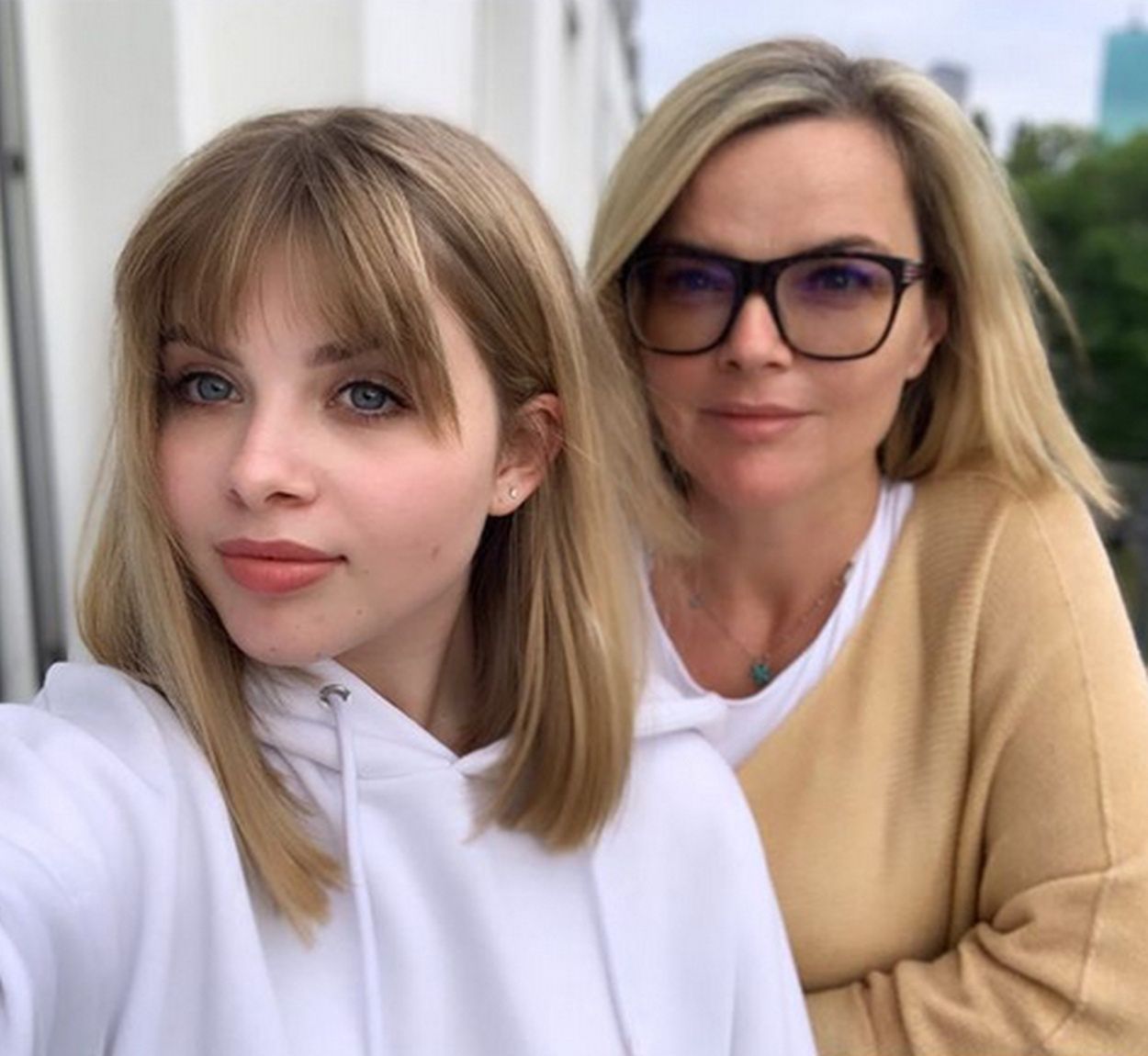 Monika Zamachowska z córką