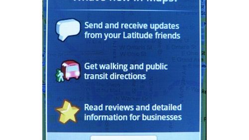 Aktualizacja Google Maps dostępna w Android Market 1