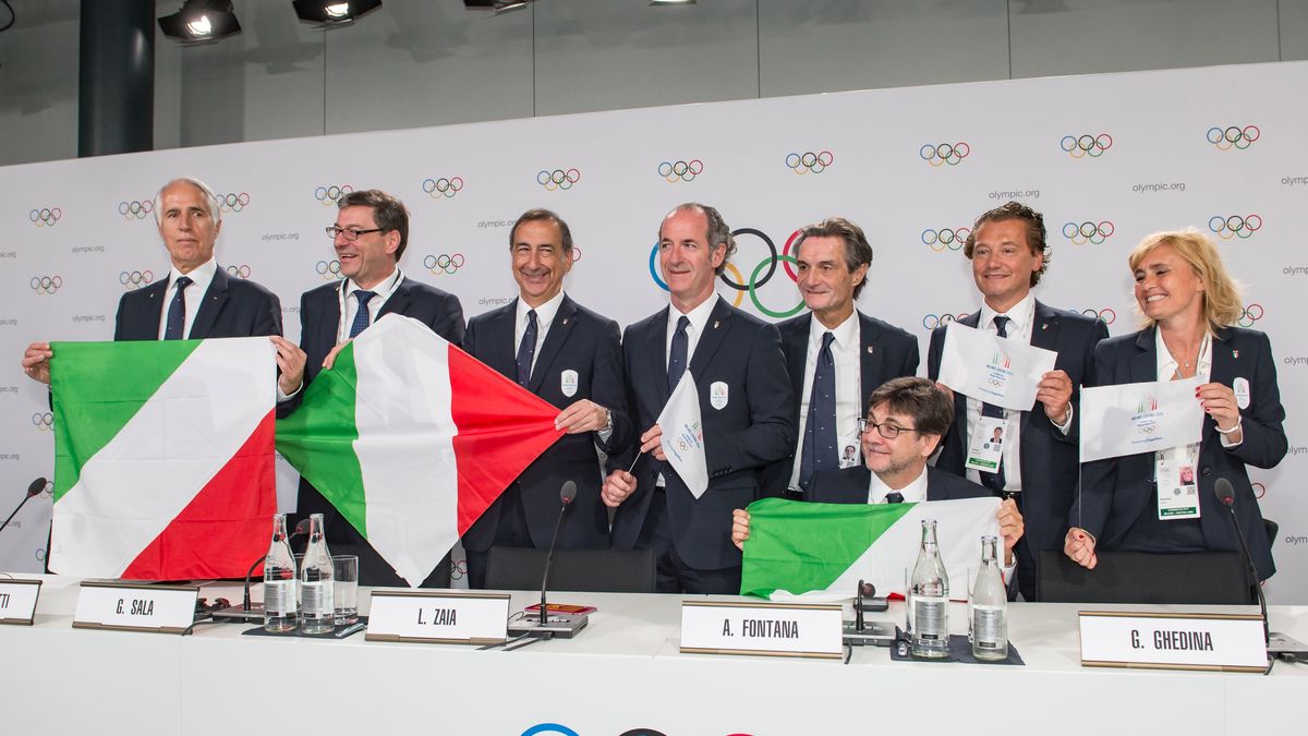przedstawiciele Włoskiego Komitetu Olimpijskiego