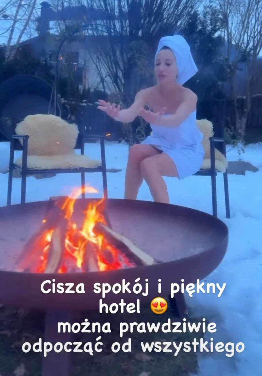 Justyna Steczkowska relacjonuje zimowy urlop z rodzinką
