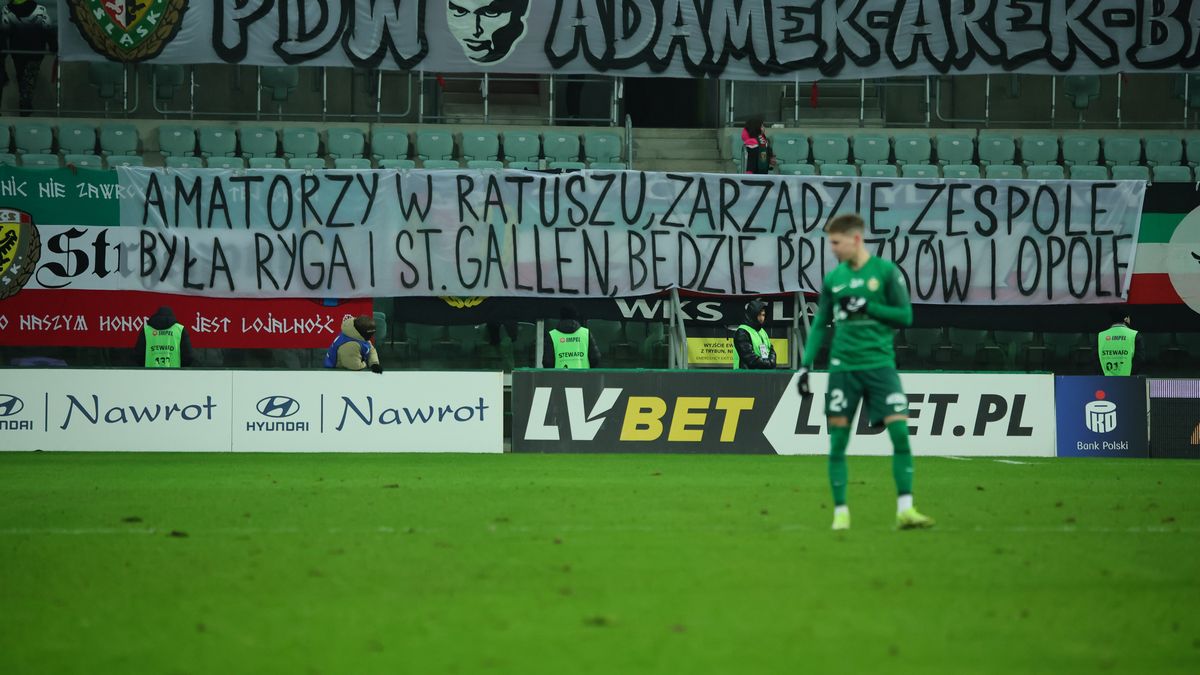 Getty Images / Mateusz Birecki/NurPhoto / Na zdjęciu: Śląsk Wrocław jest w bardzo trudnej sytuacji