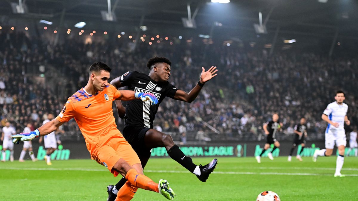 PAP/EPA / Christian Bruna / Mecz Ligi Europy: Sturm Graz - Atalanta BC