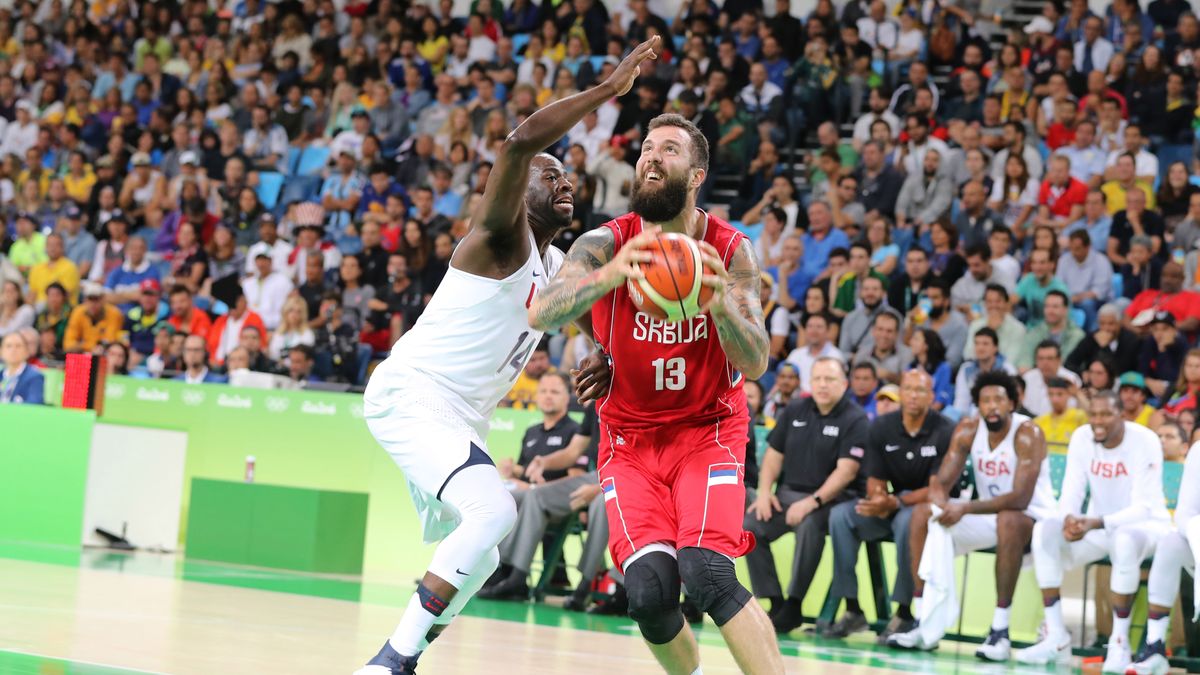 Rio2016 koszykówka mecz USA - Serbia