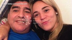 Maradona podniósł rękę na kobietę. Była narzeczona upubliczniła nagranie (wideo)