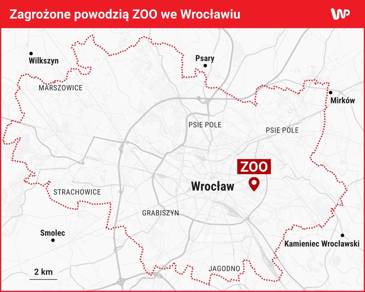  Zagrożone powodzią ZOO we Wrocławiu