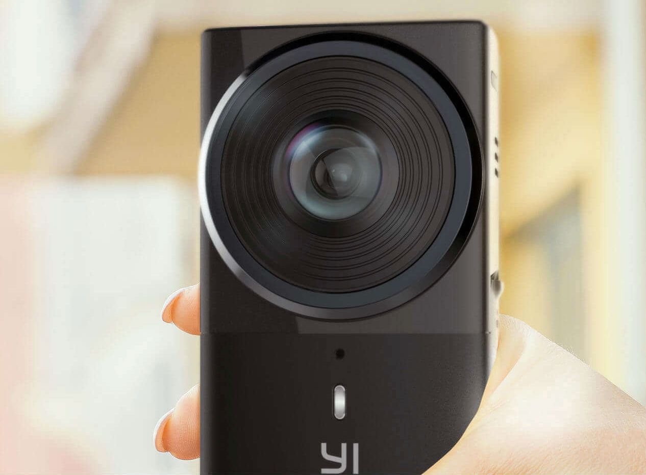 YI 360 VR - osobista kamera do filmów sferycznych 5,7K i streamingu 2,5K