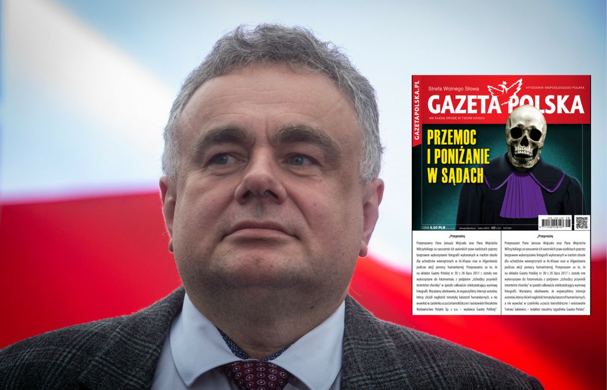 Tomasz Sakiewicz, redaktor naczelny "Gazety Polskiej" oraz okładka nr 28 tygodnika 
