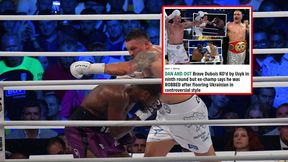 Jedni piszą o kontrowersji, drudzy o zemście. Media podzielone po walce Usyk - Dubois