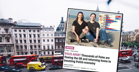 Brytyjski tabloid pisze o exodusie Polaków. Bohaterka tekstu: autor poprzekręcał nasze słowa