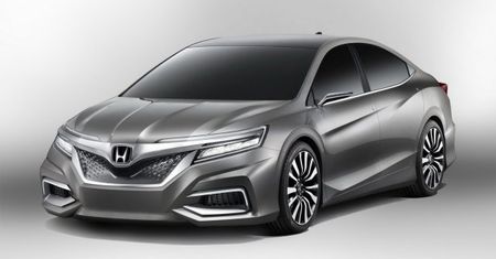 Honda Concept C - futurystyczny sedan tylko dla Chin [Pekin 2012]