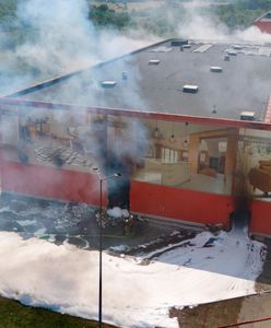 Pożar marketu w Krośnie "zlokalizowany". Prokuratura wszczyna śledztwo