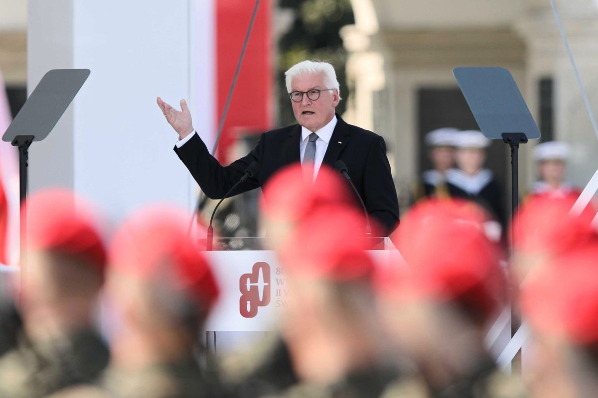 Prezydent Niemiec Frank-Walter Steinmeier: to moi rodacy rozpętali okrutną wojnę