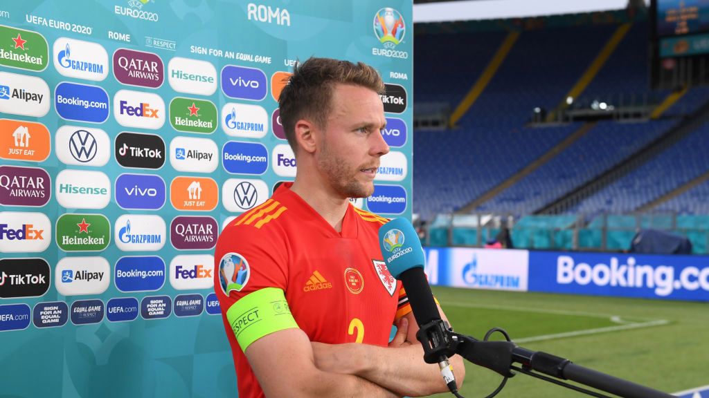 Getty Images / Chris Ricco - UEFA / Na zdjęciu:  Chris Gunter