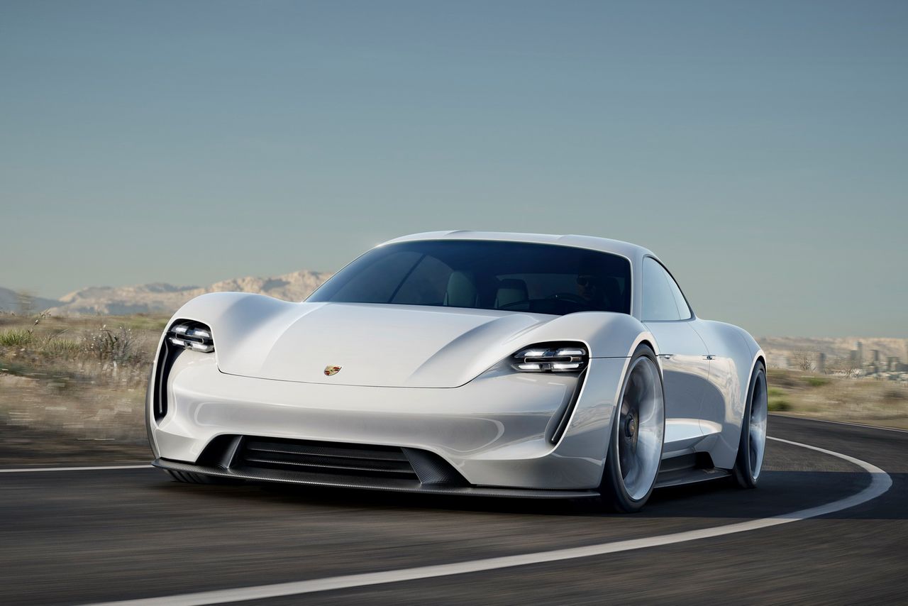 Koncepcyjne Porsche Mission E (2015) - dopaść Teslę Model S [aktualizacja]
